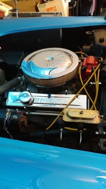 1956 Blue Chevrolet Corvette Cab & Chassis