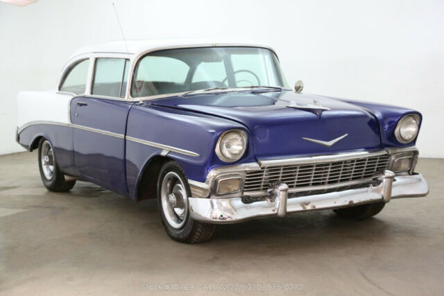 1956 White Chevrolet Bel Air/150/210