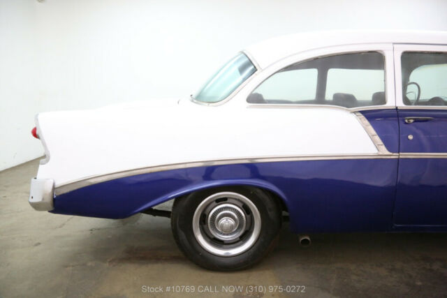 1956 White Chevrolet Bel Air/150/210