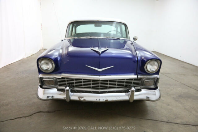 1956 White Chevrolet Bel Air/150/210