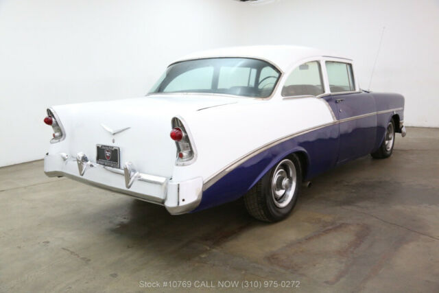 1956 White Chevrolet Bel Air/150/210