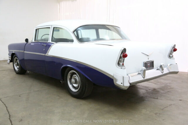 1956 White Chevrolet Bel Air/150/210