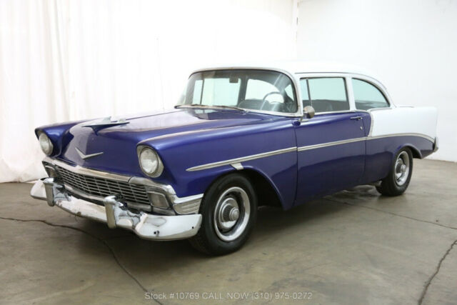 1956 White Chevrolet Bel Air/150/210