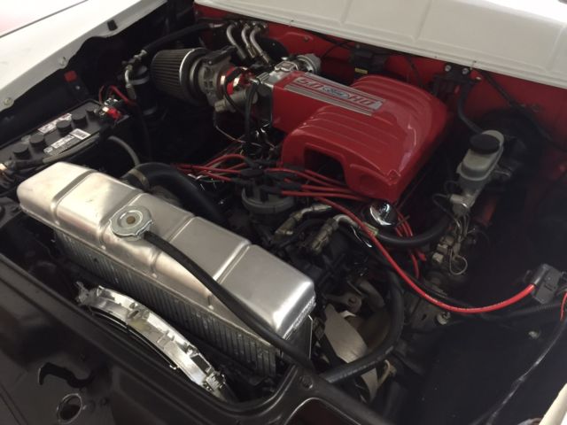 1956 Red and White two tone Ford Crown Victoria 2 door Coupe