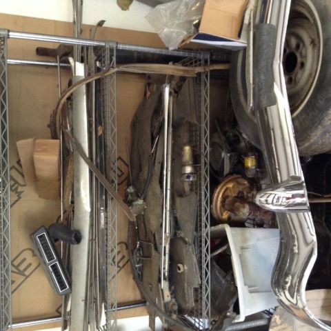 1956 Black Chevrolet Bel Air/150/210 Sedan