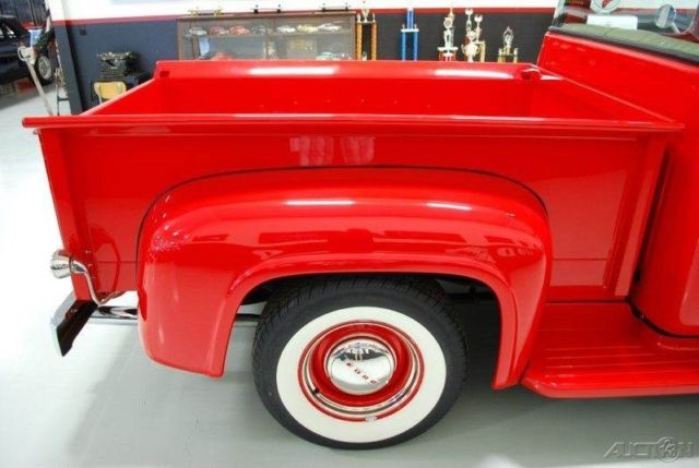 1956 Red Ford F-100