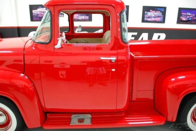 1956 Red Ford F-100