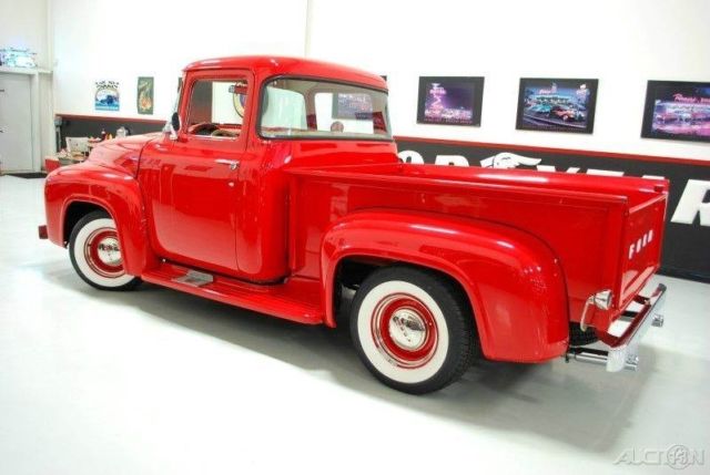 1956 Red Ford F-100