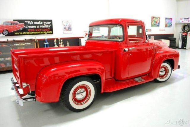 1956 Red Ford F-100