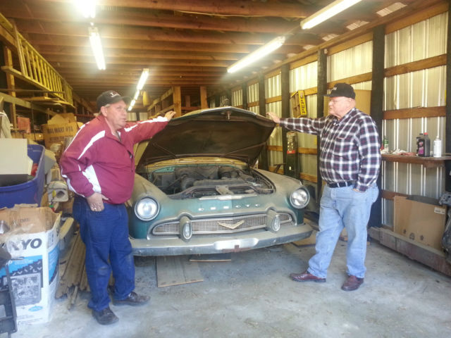 1956 Green DeSoto Sedan