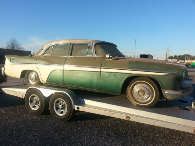 1956 Green DeSoto Sedan