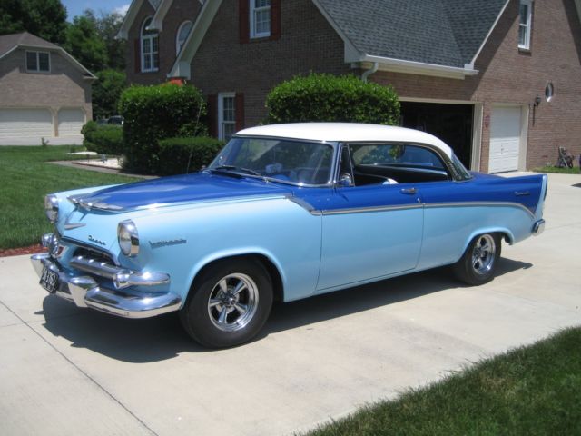 1956 Blue and White Dodge Coronet Hardtop