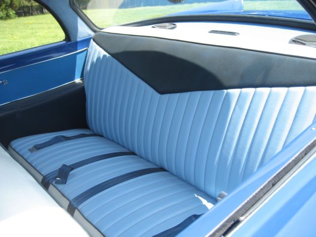 1956 Blue and White Dodge Coronet Hardtop