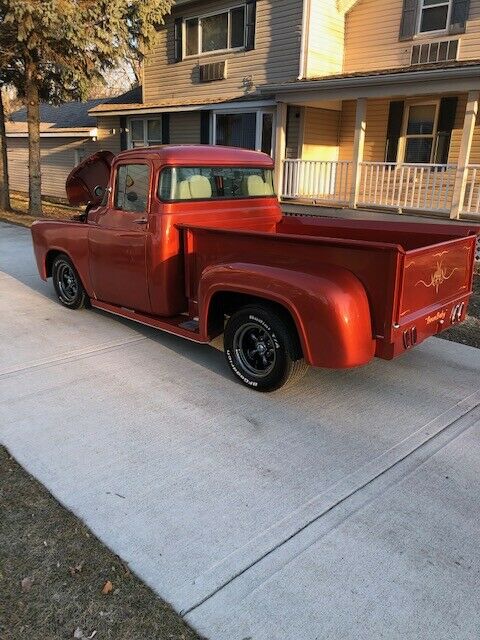 1956 Orange Dodge Other Pickups Extended Crew Cab Pickup