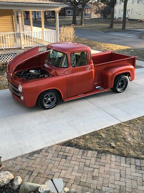 1956 Orange Dodge Other Pickups Extended Crew Cab Pickup