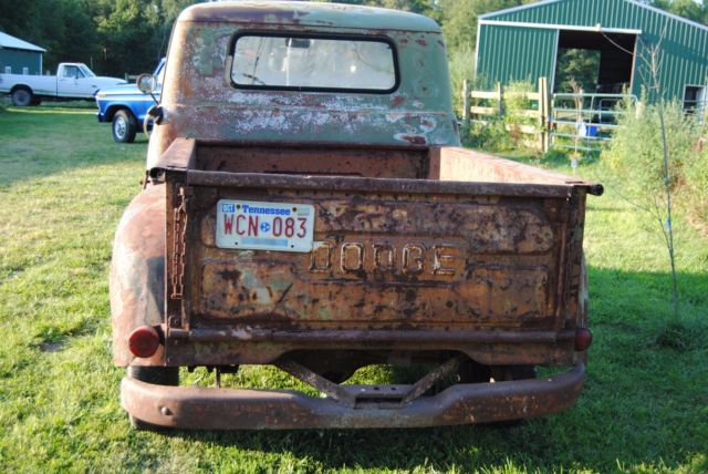 1956 Green/ Red Dodge Other Pickups Standard Cab Pickup