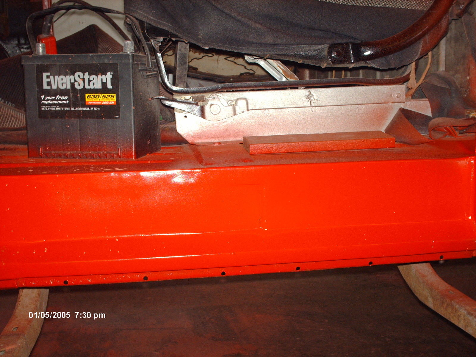 1956 Red Ford F-100 short bed step side