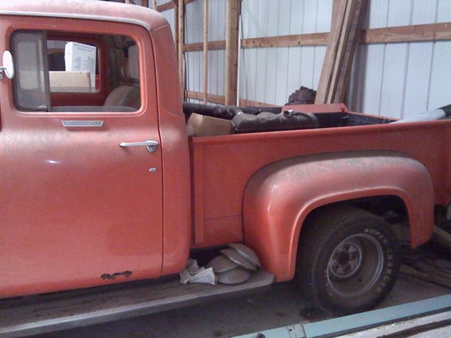1956 tangerine dream Ford F-100 Standard Cab Pickup