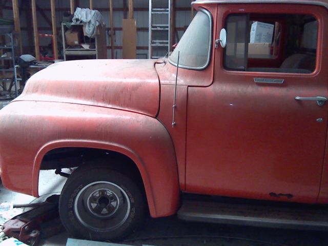 1956 tangerine dream Ford F-100 Standard Cab Pickup