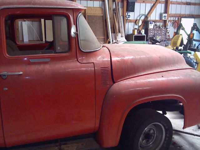 1956 tangerine dream Ford F-100 Standard Cab Pickup