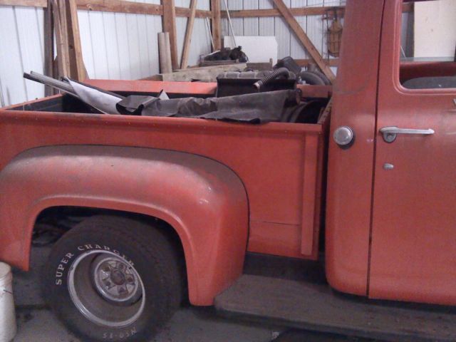 1956 tangerine dream Ford F-100 Standard Cab Pickup