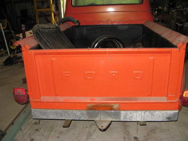 1956 tangerine dream Ford F-100 Standard Cab Pickup