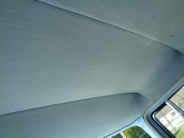 1956 Blue/WHITE Ford Other Sedan