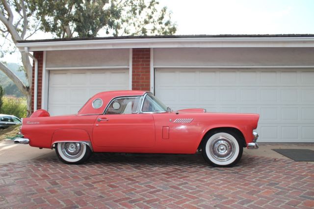1956 fiesta red Ford Thunderbird