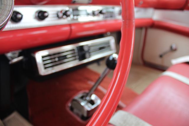 1956 fiesta red Ford Thunderbird