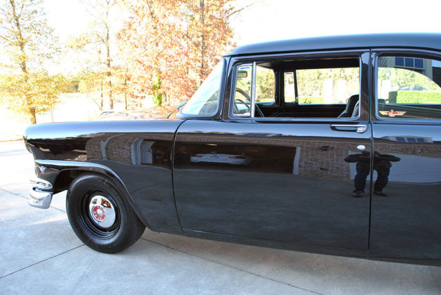 1956 Black Ford Mainline 2-DR Post