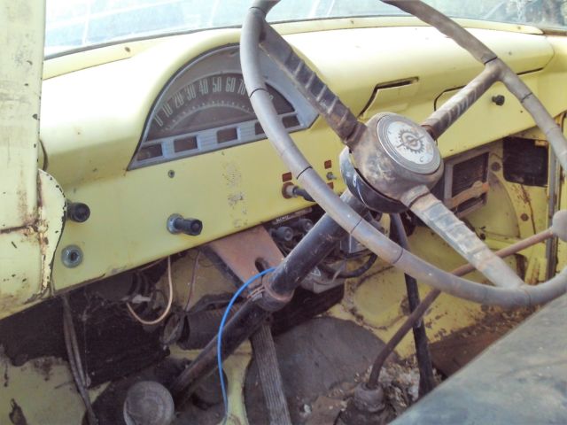 1956 Yellow Ford Other Pickups Standard Cab Pickup