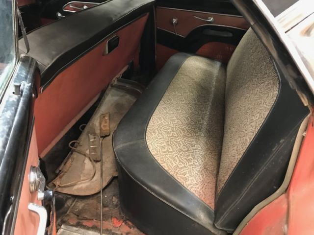 1956 Black and Red Ford Other Pickups Sedan