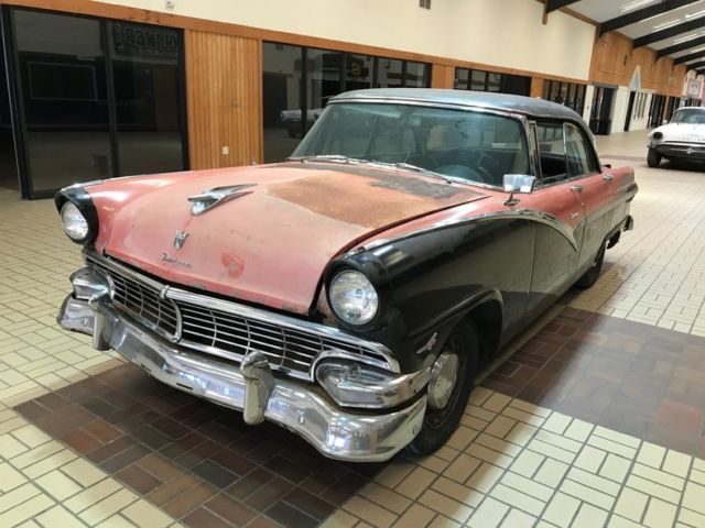 1956 Black and Red Ford Other Pickups Sedan