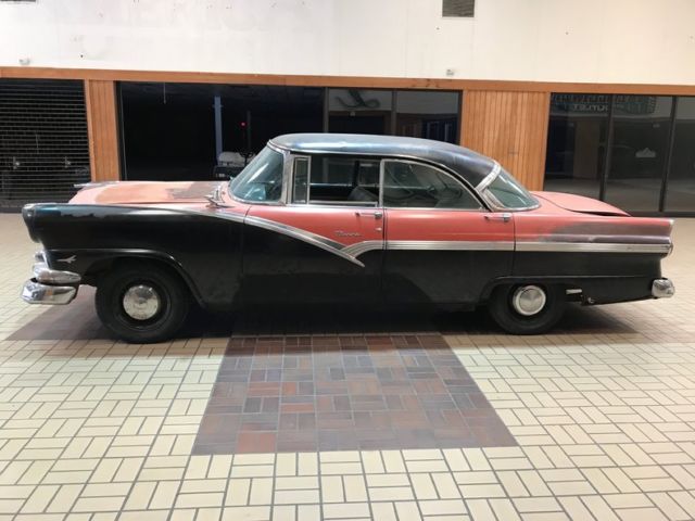 1956 Black and Red Ford Other Pickups Sedan