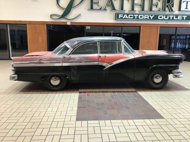 1956 Black and Red Ford Other Pickups Sedan