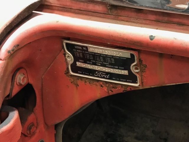 1956 Black Ford Other Pickups --