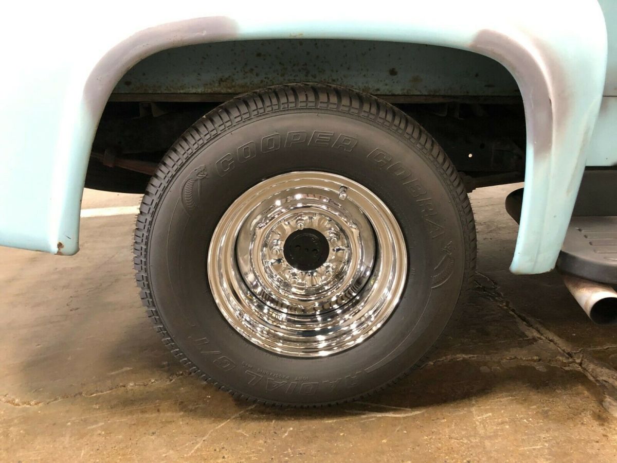 1956 Blue Ford F-100 StepSide