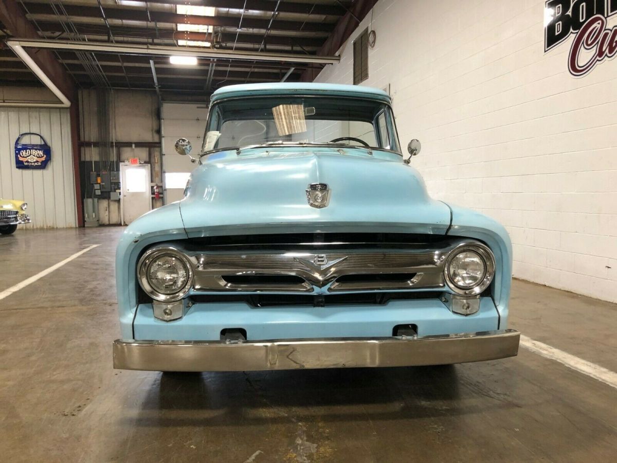 1956 Blue Ford F-100 StepSide