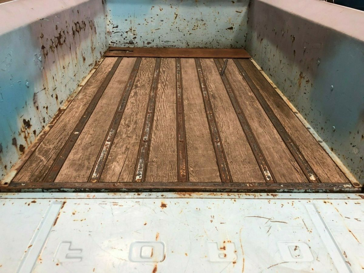 1956 Blue Ford F-100 StepSide