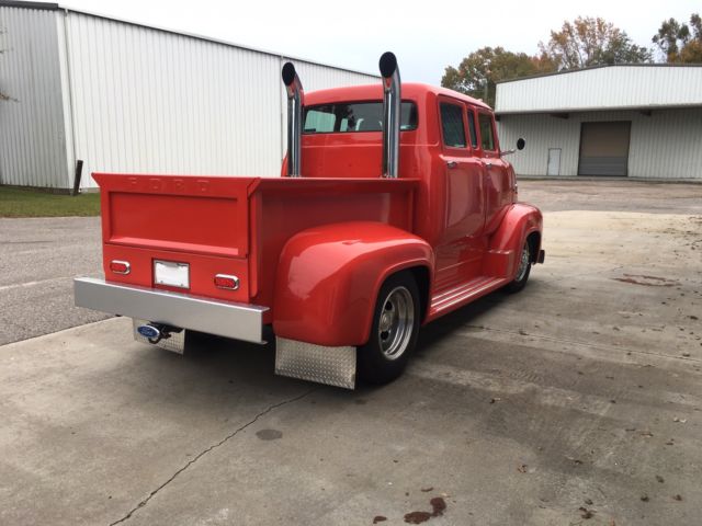 1956 Orange Ford Other Pickups Crew Cab Pickup