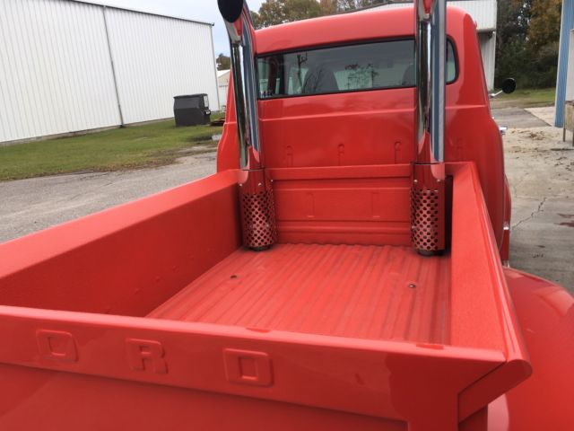 1956 Orange Ford Other Pickups Crew Cab Pickup
