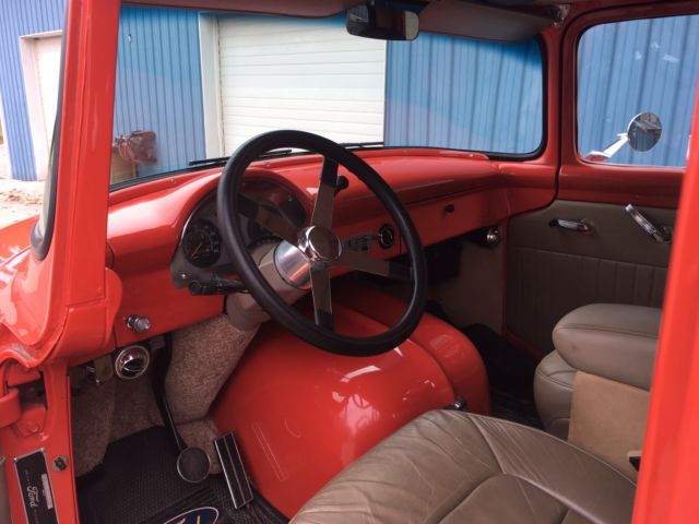 1956 Orange Ford Other Pickups Crew Cab Pickup