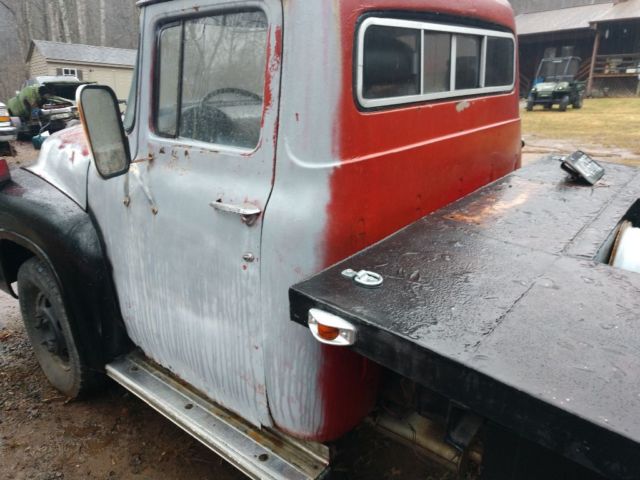 1956 Gray Ford F-100 Standard Cab Pickup