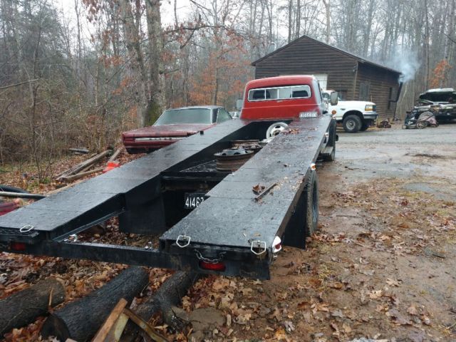 1956 Gray Ford F-100 Standard Cab Pickup