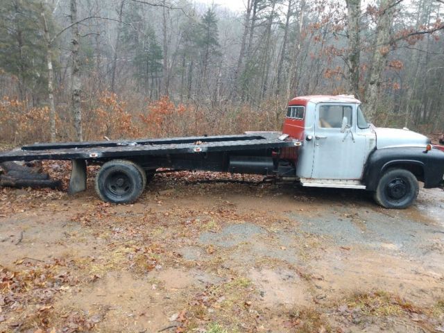1956 Gray Ford F-100 Standard Cab Pickup