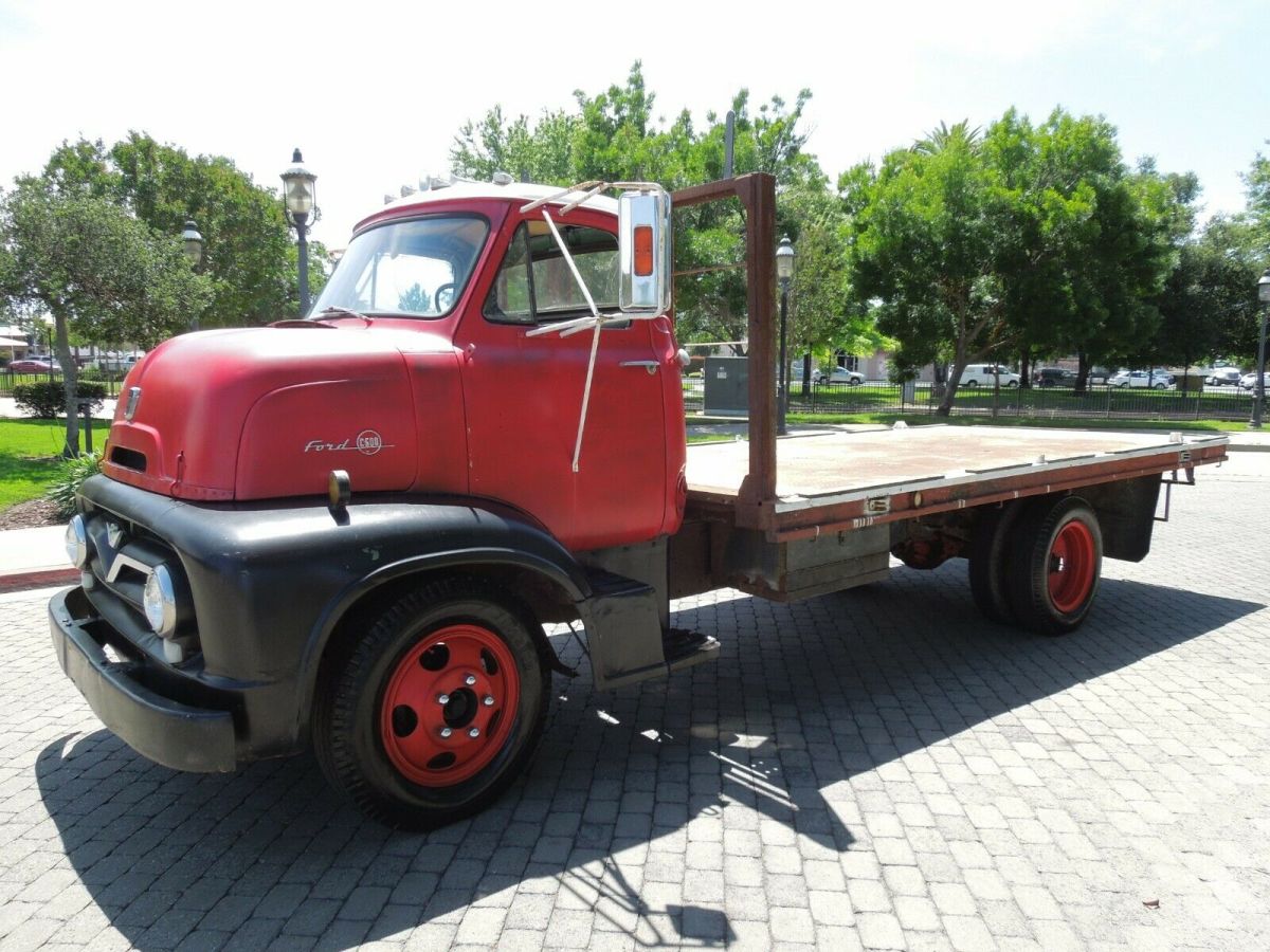 1956 Red Ford COE