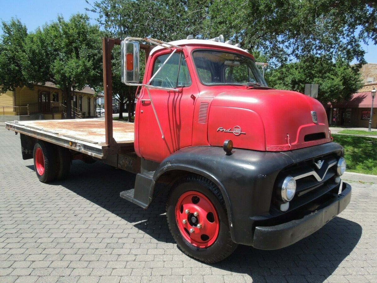1956 Red Ford COE