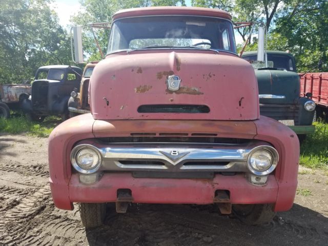 1956 Red Ford Other Pickups Cab & Chassis