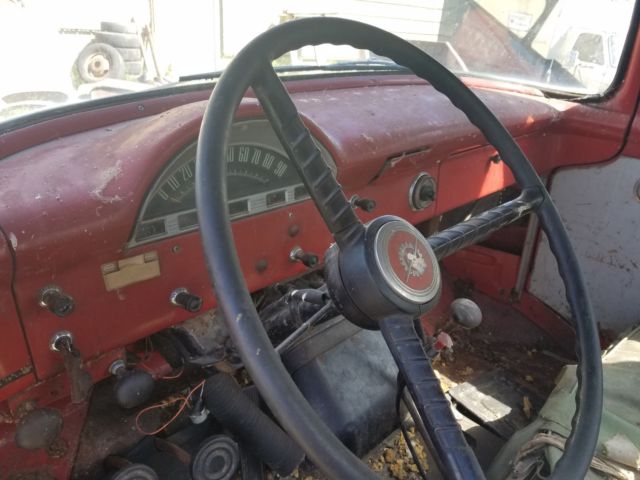 1956 Red Ford Other Pickups Cab & Chassis