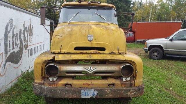 1956 Yellow Ford Other Pickups Cab & Chassis